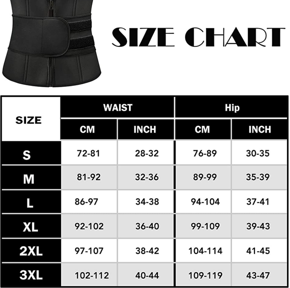 Waist Trainer Stomach Wraps for Weight Loss Shaper Trimmer Belt - Picture 4 of 5